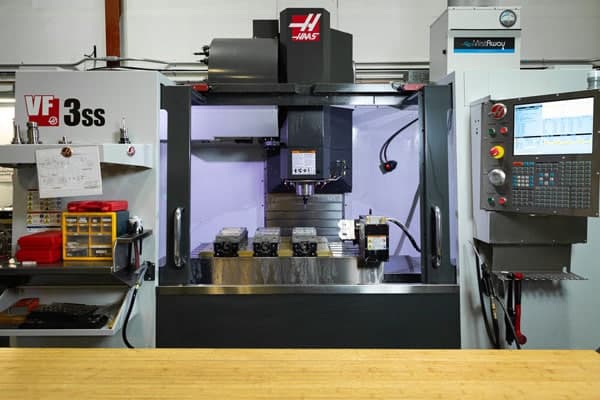 Precision machining in progress at Jarno International in Bend, Oregon