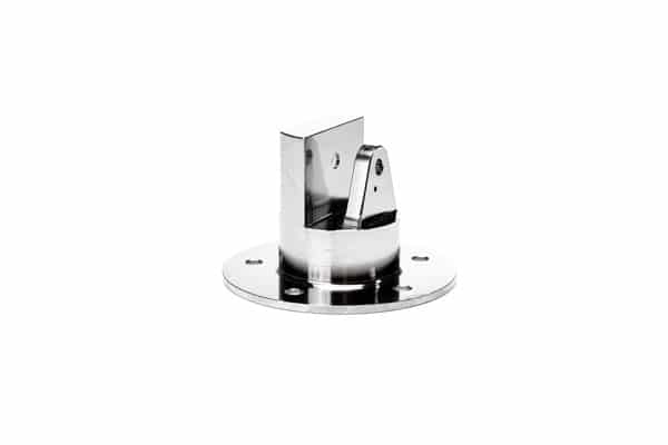 Polished stainless bracket assembly