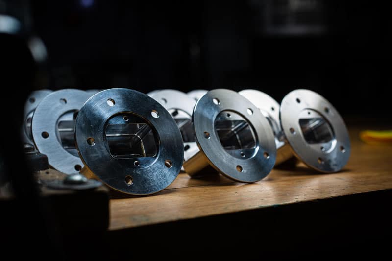 Precision machining in progress at Jarno International in Bend, Oregon